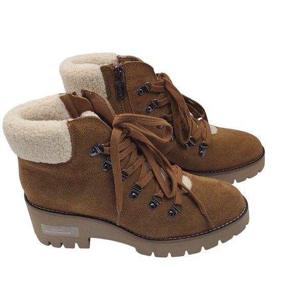 BLONDO DEVIN Waterproof Boots Camel Suede Size 7.5 - Picture 2 of 11